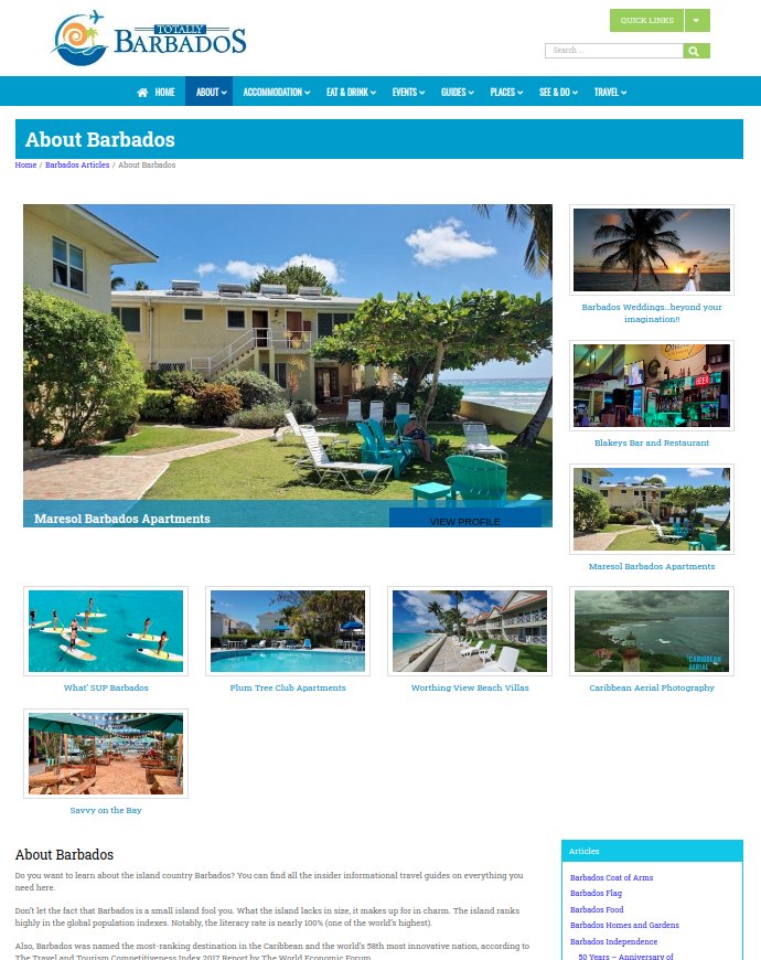 Screenshot - Totally Barbados Island Guide
